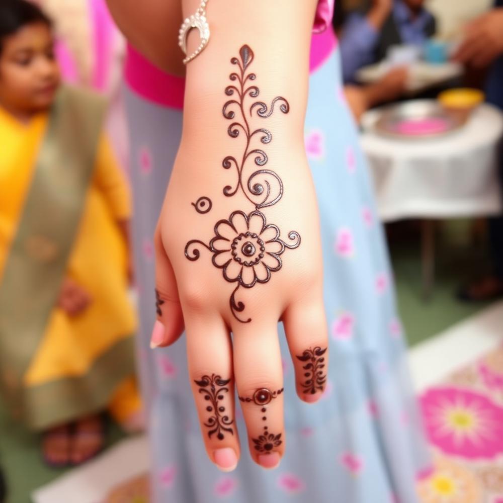 Kids Henna — Kids henna design